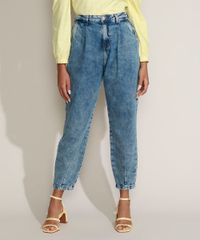Calca-Jeans-Feminina-Mindset-Slouchy-Cintura-Super-Alta-Marmorizada-Azul-Medio-9971866-Azul_Medio_1