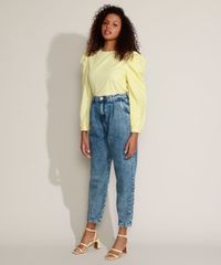 Calca-Jeans-Feminina-Mindset-Slouchy-Cintura-Super-Alta-Marmorizada-Azul-Medio-9971866-Azul_Medio_3