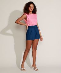 Short-Feminino-Mindset-Cintura-Alta-com-Linho-e-Bolsos-Azul-Marinho-9971865-Azul_Marinho_3