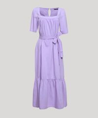Vestido-Feminino-Mindset-Midi-com-Recortes-e-Faixa-para-Amarrar-Manga-Curta-Lilas-9958200-Lilas_6