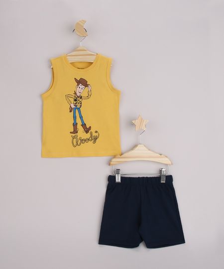 Conjunto-Infantil-Regata-Woody-Toy-Story-Amarela---Bermuda-Azul-Marinho-9963480-Azul_Marinho_1