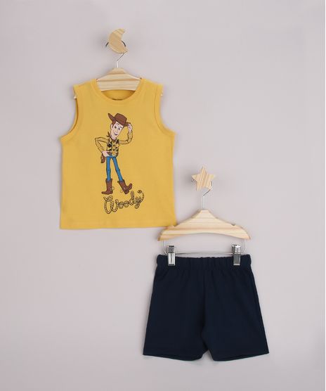 Conjunto-Infantil-Regata-Woody-Toy-Story-Amarela---Bermuda-Azul-Marinho-9963480-Azul_Marinho_1