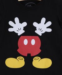 Conjunto-Infantil-Camiseta-Mickey-Manga-Curta-Preta---Bermuda-Vermelho-9963482-Vermelho_2