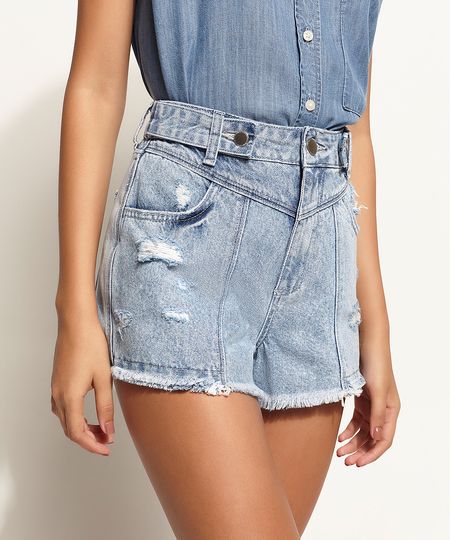 Short-Jeans-Feminino-Cintura-Super-Alta-Destroyed-com-Martingale-e-Recortes-Azul-Claro-9964992-Azul_Claro_1 Short-Jeans-Feminino-Cintura-Super-Alta-Destroyed-com-Martingale-e-Recortes-Azul-Claro-9964992-Azul_Claro_1