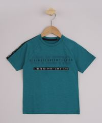 Camiseta-Infantil--Be-Always-Uncomplicated--com-Faixa-no-Ombro-Estampada-Manga-Curta-Verde-Escuro-9955387-Verde_Escuro_1