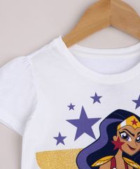 Blusa-Infantil-Mulher-Maravilha-Super-Hero-Girls-Manga-Curta-Off-White-9965828-Off_White_4