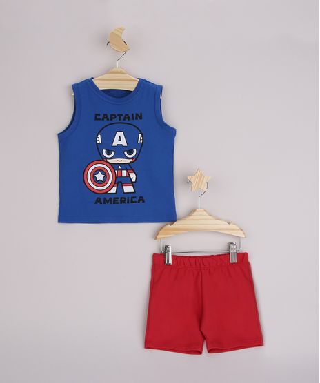 Conjunto-Infantil-Regata-Capitao-America-Azul---Bermuda-Vermelho-9963487-Vermelho_1