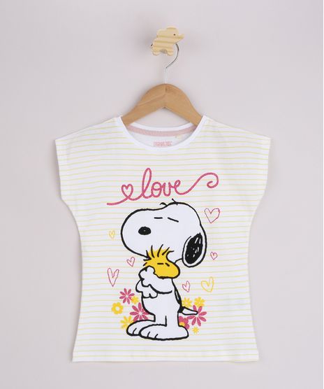 Blusa-Infantil-Snoopy-com-Listras-Manga-Curta-Off-White-9968389-Off_White_1