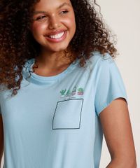 Pijama-Feminino-Cactos-Manga-Curta-Azul-Claro-9961012-Azul_Claro_5