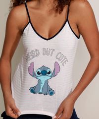 Pijama-Feminino-Stitch-com-Listras-e-Babado-Regata-Rosa-Claro-9958295-Rosa_Claro_2