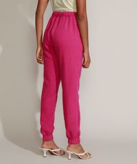 Calca-Feminina-Mindset-Jogger-Cintura-Alta-com-Bolsos-Rosa-Escuro-9971863-Rosa_Escuro_2