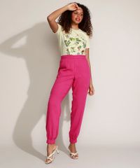 Calca-Feminina-Mindset-Jogger-Cintura-Alta-com-Bolsos-Rosa-Escuro-9971863-Rosa_Escuro_3