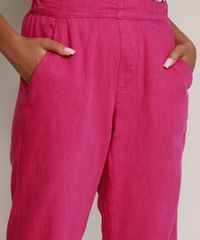 Calca-Feminina-Mindset-Jogger-Cintura-Alta-com-Bolsos-Rosa-Escuro-9971863-Rosa_Escuro_5