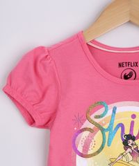 Blusa-Infantil-Over-The-Moon-com-Brilho-Manga-Curta-Rosa-9962422-Rosa_4