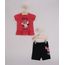 Conjunto-Infantil-Minnie-de-Blusa-Manga-Curta-Rosa---Bermuda-Ciclista-Preto-9958868-Preto_1