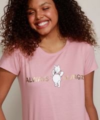 Pijama-Feminino-Ursinho-Pooh-Metalizado-com-Listras-Manga-Curta-Rose-9960367-Rose_6 Pijama-Feminino-Ursinho-Pooh-Metalizado-com-Listras-Manga-Curta-Rose-9960367-Rose_6