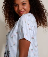Camisola-Feminina-Listrada-com-Cactos-Manga-Curta-Branca-9961013-Branco_5