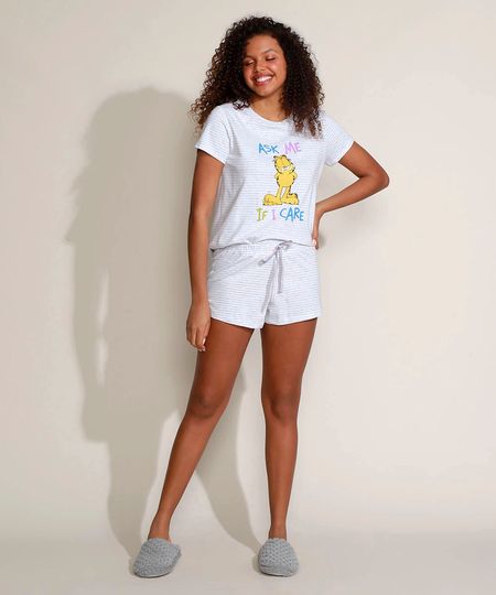 Pijama-Feminino-Garfield-Listrado-Manga-Curta-Cinza-Mescla-9957570-Cinza_Mescla_1 Pijama-Feminino-Garfield-Listrado-Manga-Curta-Cinza-Mescla-9957570-Cinza_Mescla_1