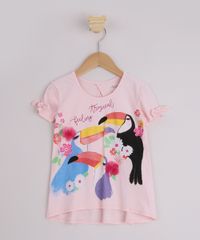 Blusa-Infantil-Tucanos-com-Laco-Manga-Curta-Rosa-9958046-Rosa_1