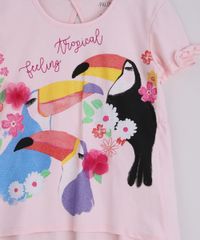 Blusa-Infantil-Tucanos-com-Laco-Manga-Curta-Rosa-9958046-Rosa_2