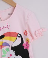 Blusa-Infantil-Tucanos-com-Laco-Manga-Curta-Rosa-9958046-Rosa_4