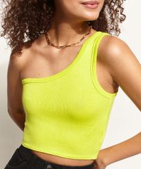Top-Cropped-de-Trico-Feminino-Um-Ombro-So-Alca-Larga-Amarelo-Neon-9957490-Amarelo_Neon_4