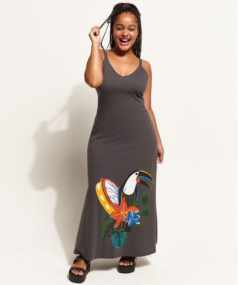 Vestido-Feminino-Longo-Tucano-com-Fendas-Alca-Fina-Chumbo-9970227-Chumbo_1