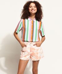 Short-de-Sarja-Feminino-Mom-Cintura-Super-Alta-Estampado-Tie-Dye-com-Barra-a-Fio-Laranja-9964996-Laranja_3