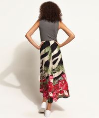 Vestido-Feminino-Midi--Amazonia-Tropical--com-Estampa-Animal-Print-Zebra-Sem-Manga-Cinza-Mescla-Escuro-9971374-Cinza_Mescla_Escuro_2
