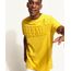Camiseta-Masculina-Longa--Urban--com-Relevo-Manga-Curta-Gola-Careca-Amarela-9957589-Amarelo_1