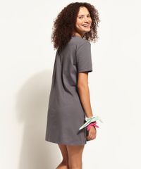 Vestido-Feminino-Curto--Viva-a-Bahia--Manga-Curta-Chumbo-9971383-Chumbo_2