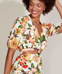 Macaquinho-Feminino-Estampado-Floral-com-No-e-Vazado-Manga-Bufante-Branco-9969437-Branco_6