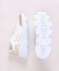 Tenis-Feminino-Oneself-com-Recorte-Metalizado-e-Bordado-de-Estrela-Branco-9943355-Branco_6