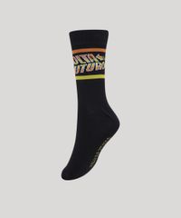 Meia-Masculina-Cano-Alto-Divertida-De-Volta-Para-O-Futuro-Preta-9957609-Preto_3