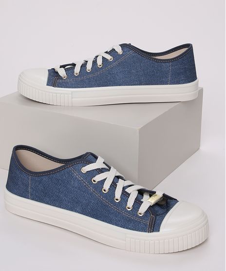 Tenis-Feminino-Moleca-em-Jeans-com-Recorte-e-Cadarco-Azul-Medio-9961302-Azul_Medio_1
