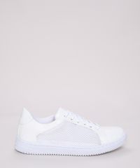 Tenis-Feminino-Oneself-com-Recorte-em-Tela-Branco-9963710-Branco_2