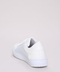 Tenis-Feminino-Oneself-com-Recorte-em-Tela-Branco-9963710-Branco_4