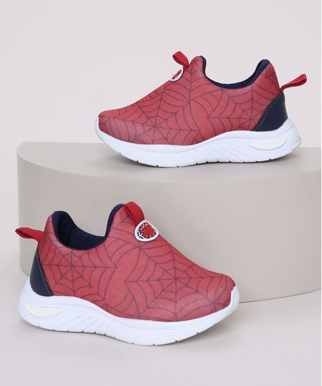 Tenis-Infantil-Homem-Aranha-Calce-Facil-Vermelho-9964204-Vermelho_1