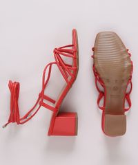 Sandalia-Feminina-Oneself-Salto-Medio-Grosso-com-Tiras-para-Amarrar-Vermelha-9965102-Vermelho_6