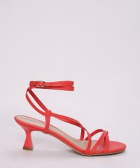 Sandalia-Feminina-Oneself-Salto-Medio-Fino-com-Tiras-para-Amarrar-Vermelha-9965105-Vermelho_2