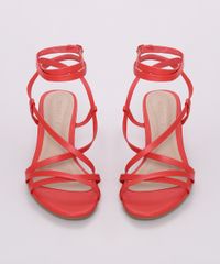 Sandalia-Feminina-Oneself-Salto-Medio-Fino-com-Tiras-para-Amarrar-Vermelha-9965105-Vermelho_5