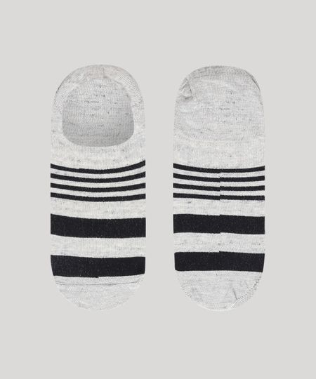 Meia-Feminina-Sapatilha-Listrada-Cinza-Mescla-9965167-Cinza_Mescla_1 Meia-Feminina-Sapatilha-Listrada-Cinza-Mescla-9965167-Cinza_Mescla_1