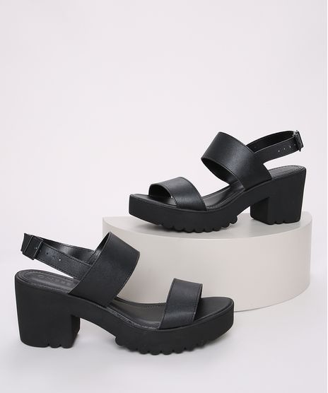 Sandalia-Feminina-Oneself-Salto-Medio-Grosso-Tratorado-com-Tiras-Preta-9969044-Preto_1