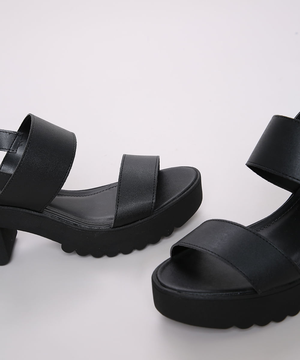 sandalias tratoradas salto medio