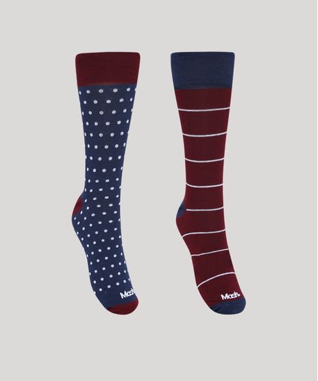 Kit-de-2-Meias-Masculinas-Mash-Cano-Alto-Estampadas-Multicor-9969524-Multicor_1