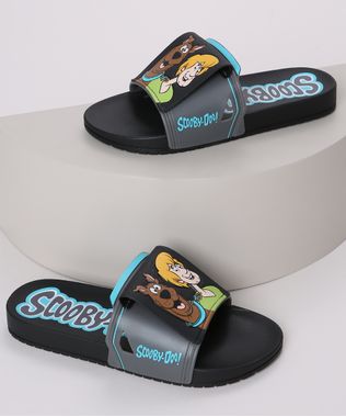 Chinelo-Infantil-Scooby-Doo-Slide-Preto-9970715-Preto_1
