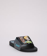 Chinelo-Infantil-Scooby-Doo-Slide-Preto-9970715-Preto_3