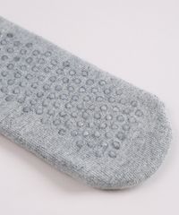 Meia-Infantil-Sapatilha-Antiderrapante-Cinza-Mescla-9970796-Cinza_Mescla_3