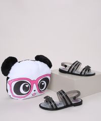 Sandalia-Infantil-Luluca-Panda-Love-com-Laco---Almofada-Panda-Preta-9972485-Preto_1