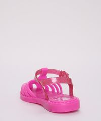 Sandalia-Infantil-Barbie-com-Tiras-e-Glitter-Pink-9972489-Pink_4